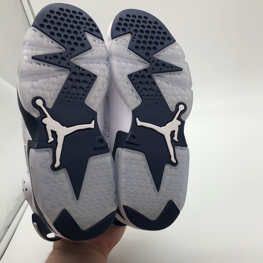Mens Air Jordan 6 Retro ‘Midnight Navy’ CT8529-141 USED Size 7.5 - Picture 13 of 16